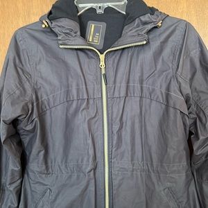 Mondetta Dark Grey Waterproof Hooded Insulated Raincoat size SP